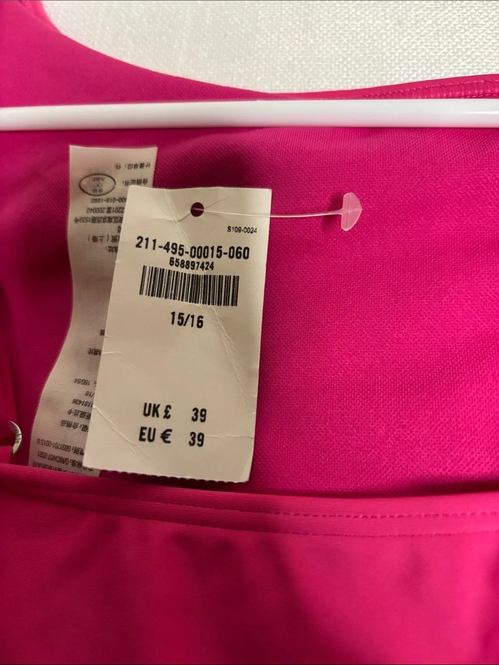 abercrombie kids Fuchsia One-Shoulder Ruffle One-Piece Swimsuit -335sku